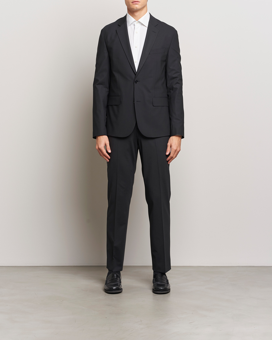 Men | Trousers | J.Lindeberg | Lois Bi Stretch Travel Pants Black