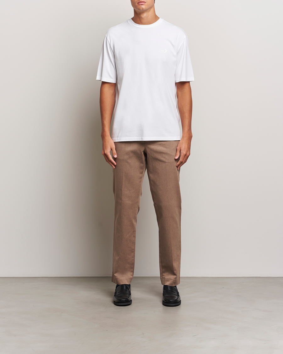 Men | T-Shirts | J.Lindeberg | Hale Logo T-Shirt White