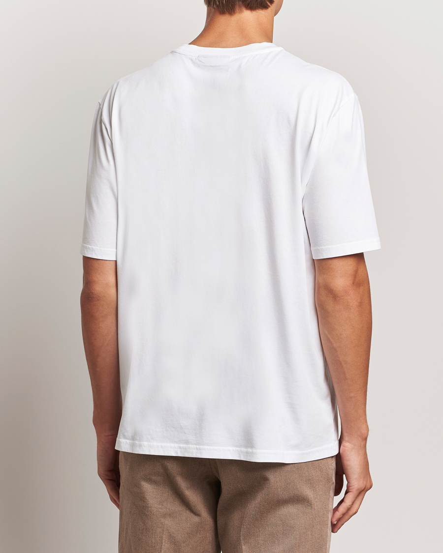 Men | T-Shirts | J.Lindeberg | Hale Logo T-Shirt White