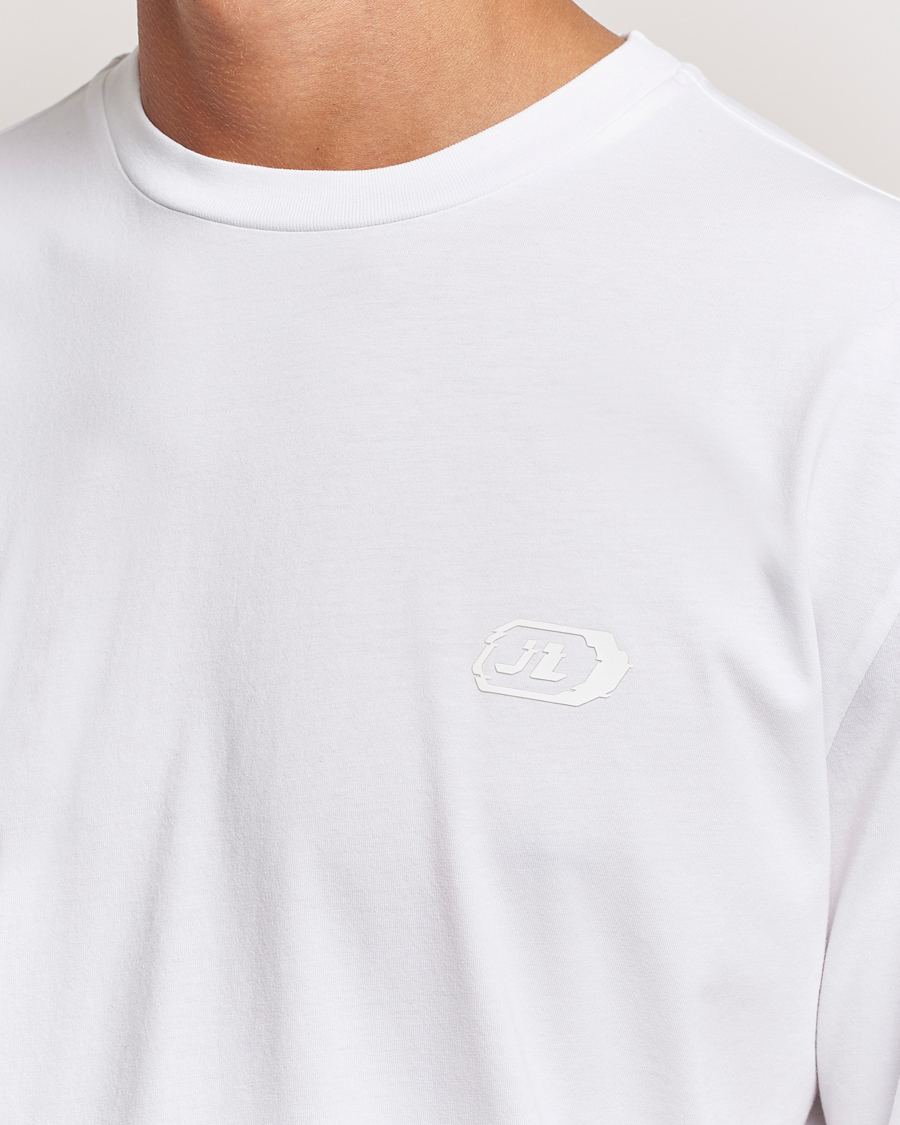 Men | T-Shirts | J.Lindeberg | Hale Logo T-Shirt White