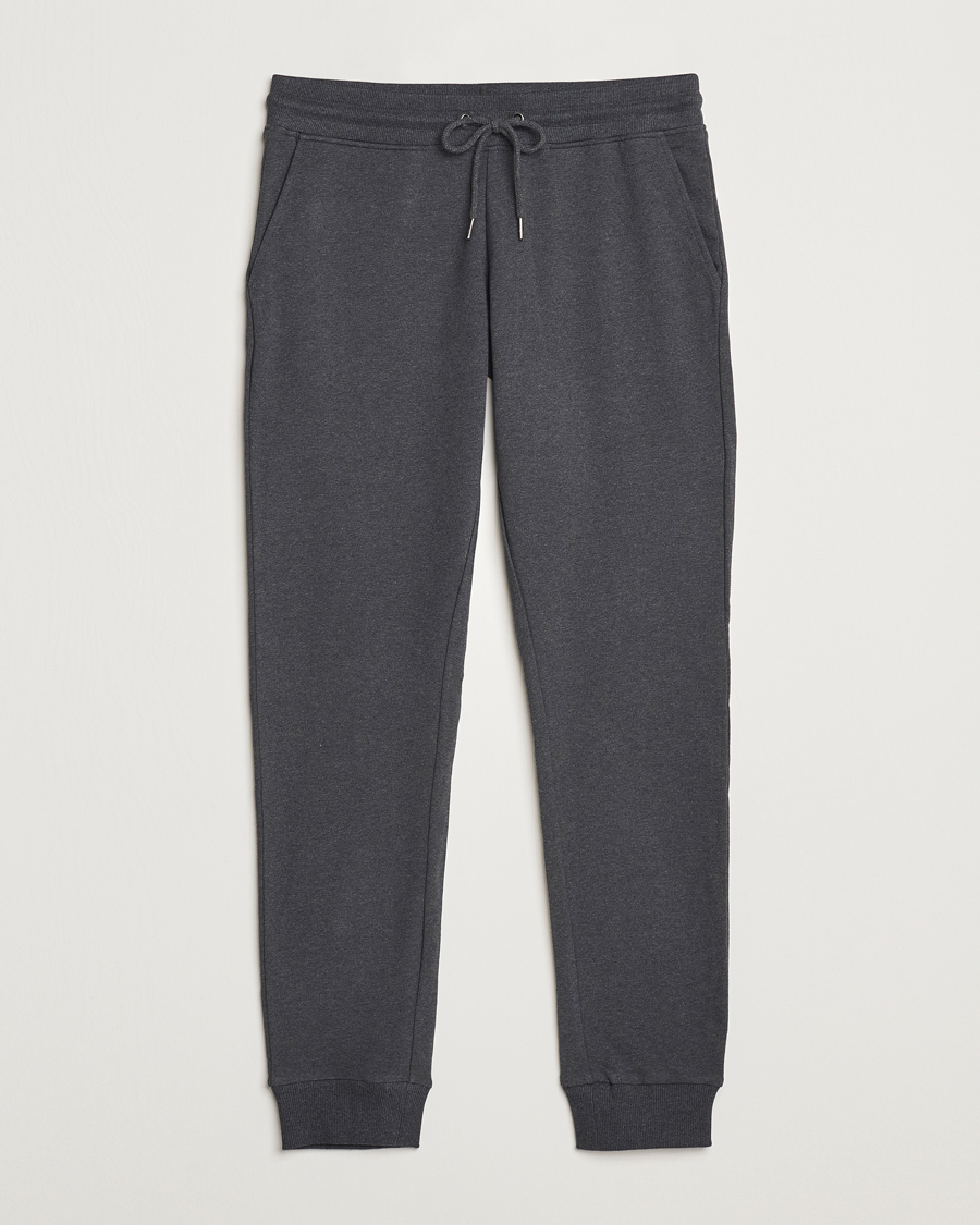 Men | Trousers | Bread & Boxers | Loungewear Pants Dark Grey Melange