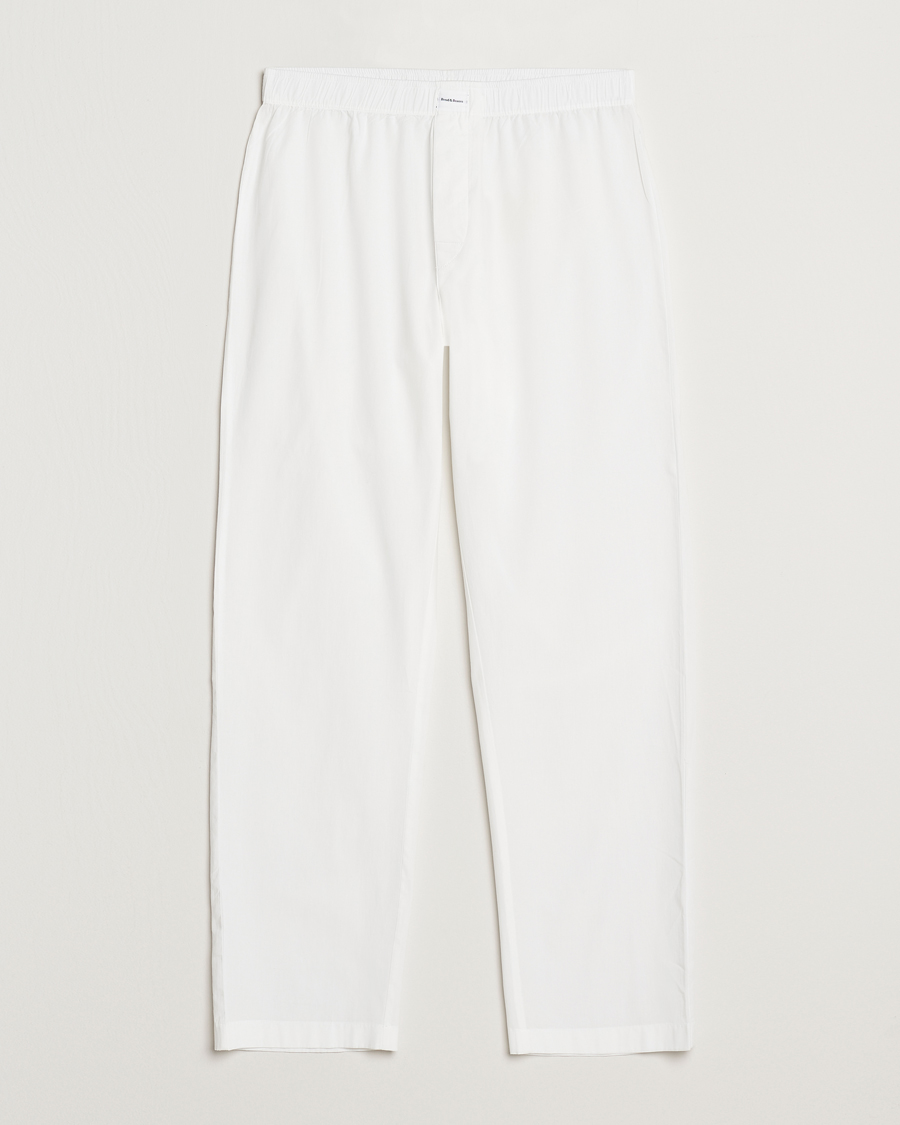 Men | Pyjamas & Robes | Bread & Boxers | Woven Pyjama Pant White