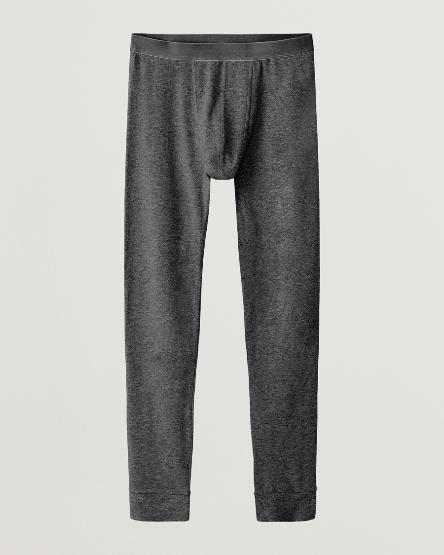 Men | Underwear & Socks | Bread & Boxers | Long Johns Dark Grey Melange