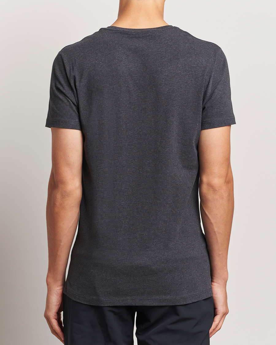 Men | T-Shirts | Bread & Boxers | 2-Pack Crew Neck T-Shirt Dark Grey Melange