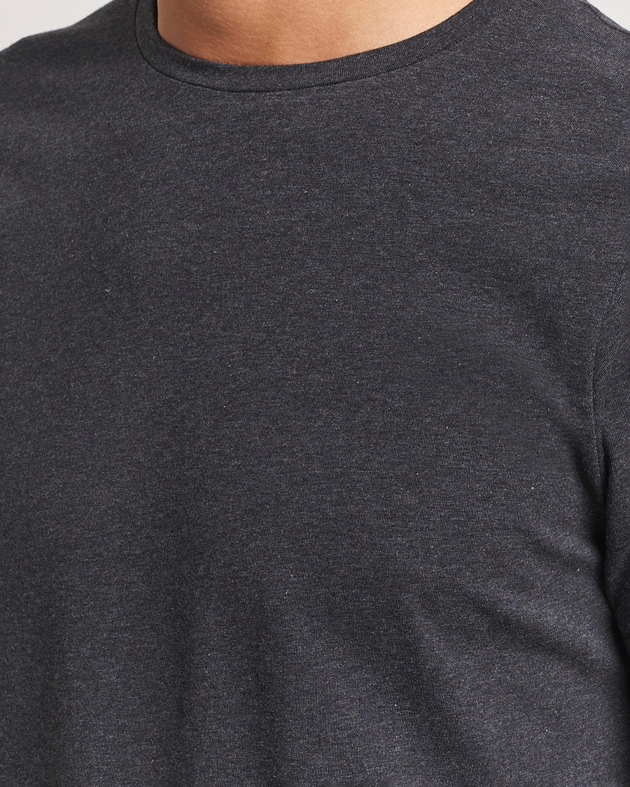 Men | T-Shirts | Bread & Boxers | 2-Pack Crew Neck T-Shirt Dark Grey Melange