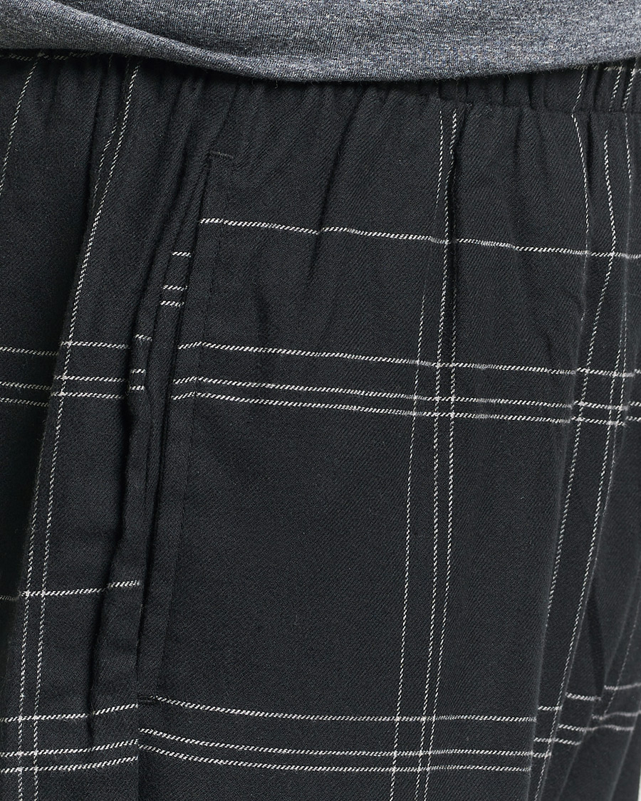 Men | Pyjamas & Robes | Calvin Klein | Cotton Pyjama Set Charcoal/Black
