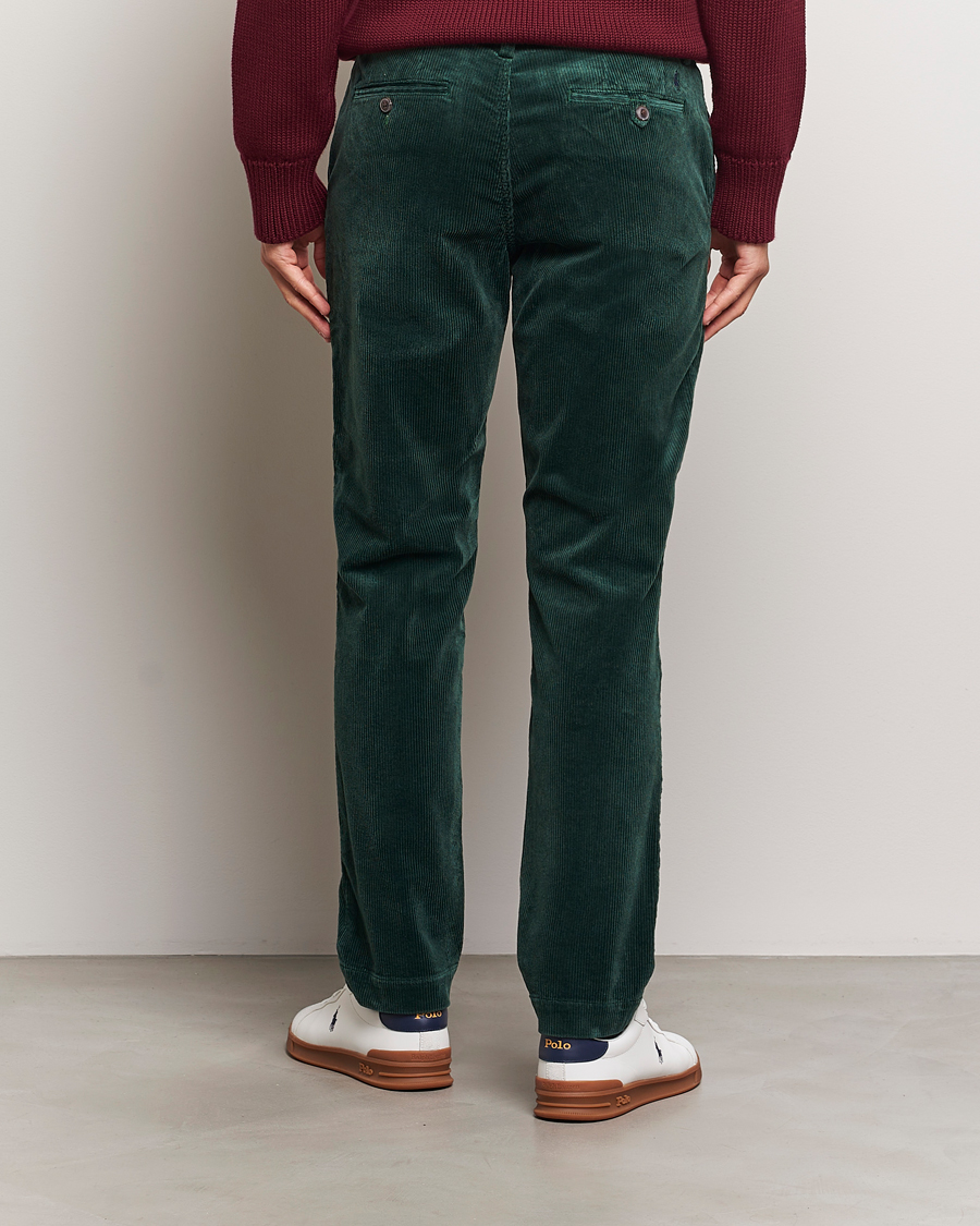 Men | Trousers | Polo Ralph Lauren | Bedford Corduroy 5-Pocket Pants College Green