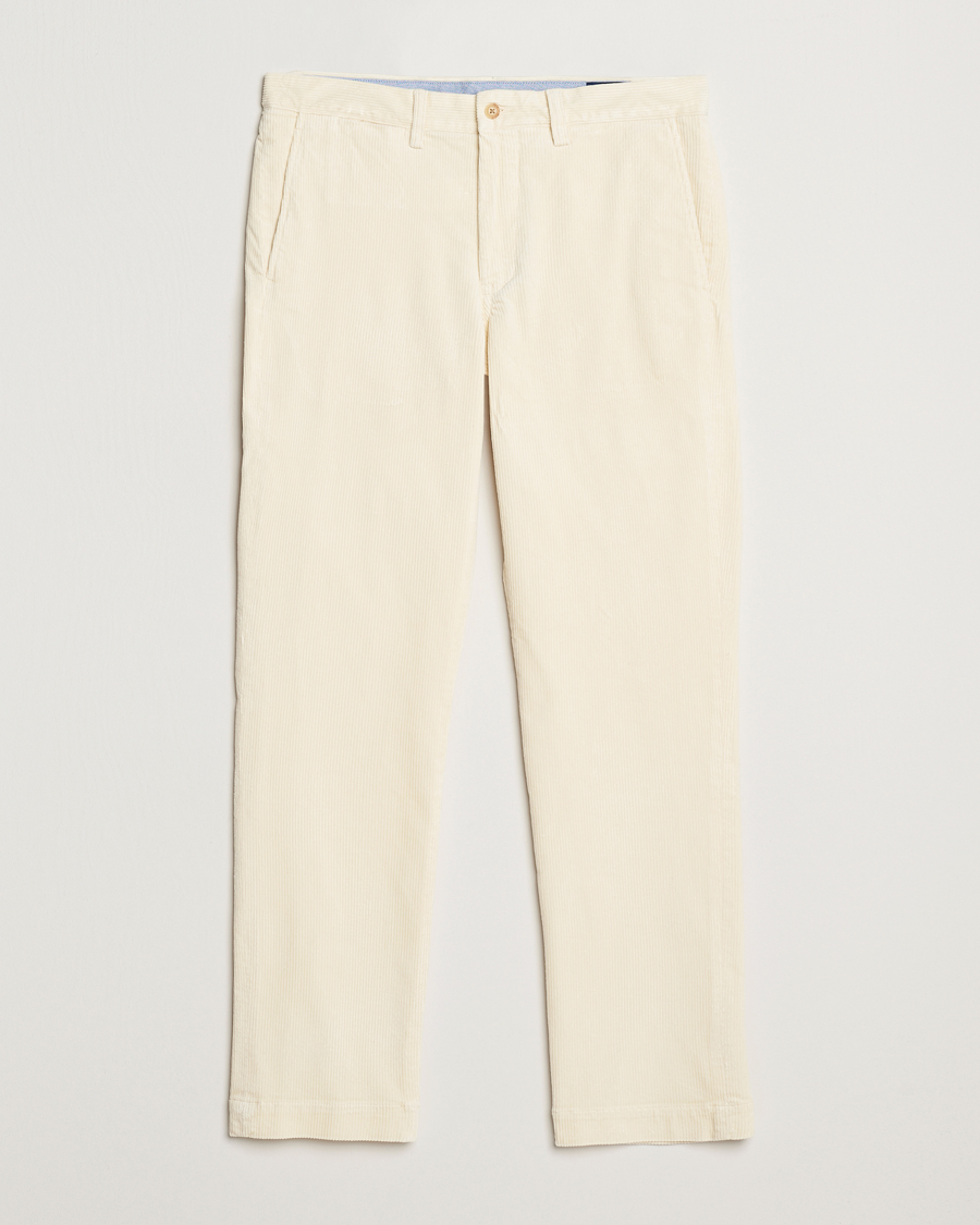 Men | Trousers | Polo Ralph Lauren | Bedford Corduroy 5-Pocket Pants Guide Cream
