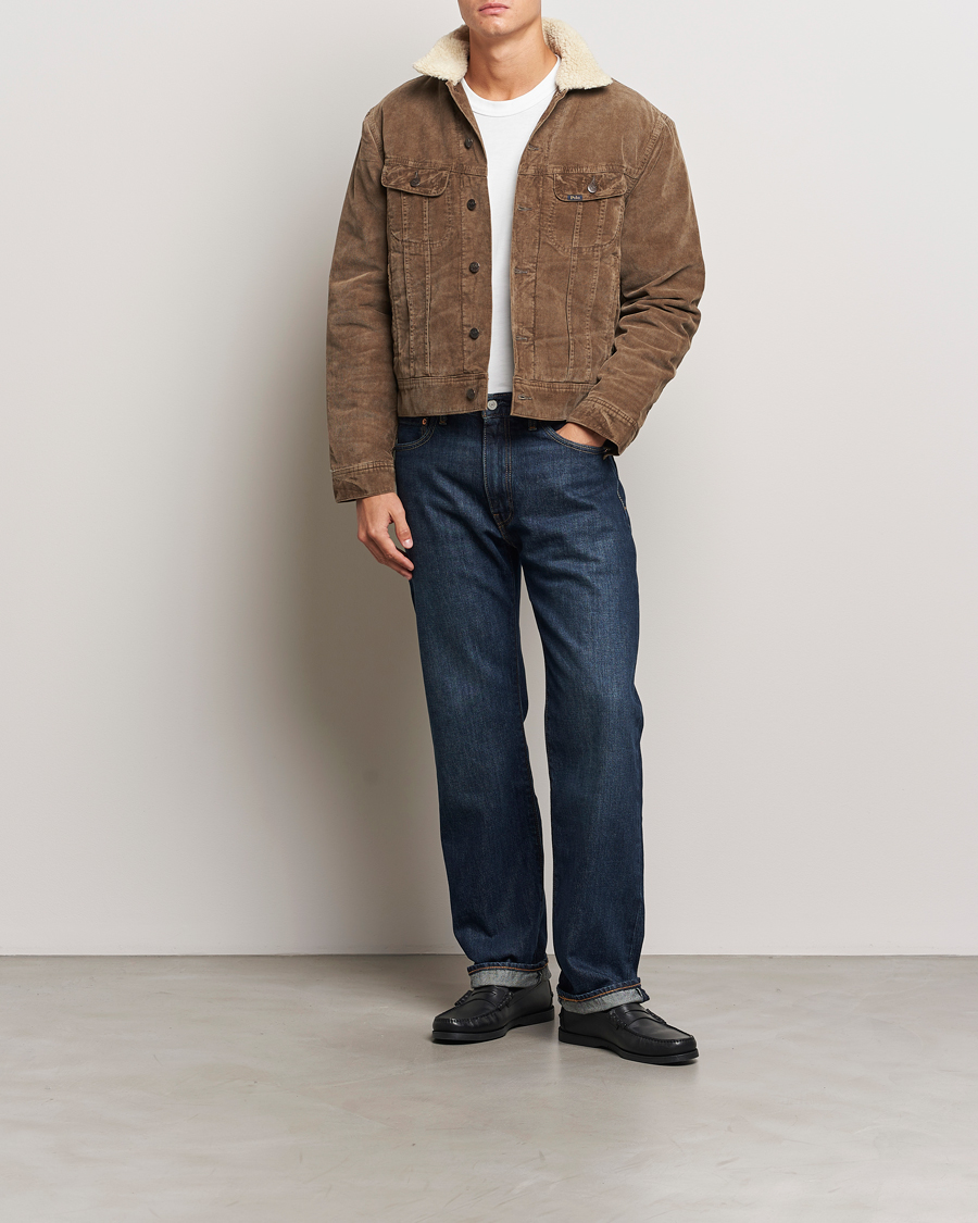Men | Coats & Jackets | Polo Ralph Lauren | Heritage Rider Trucker Jacket Dunes