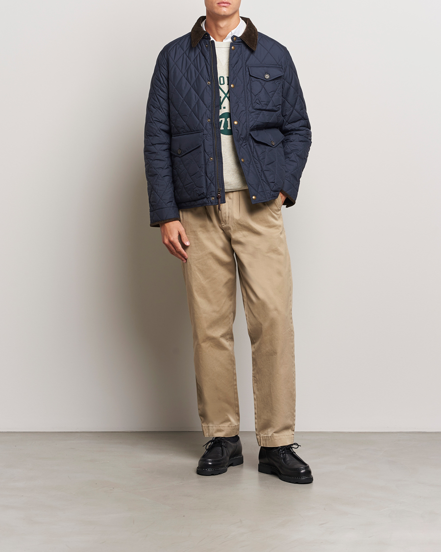Men | Coats & Jackets | Polo Ralph Lauren | Beaton Quilted Jacket College Navy