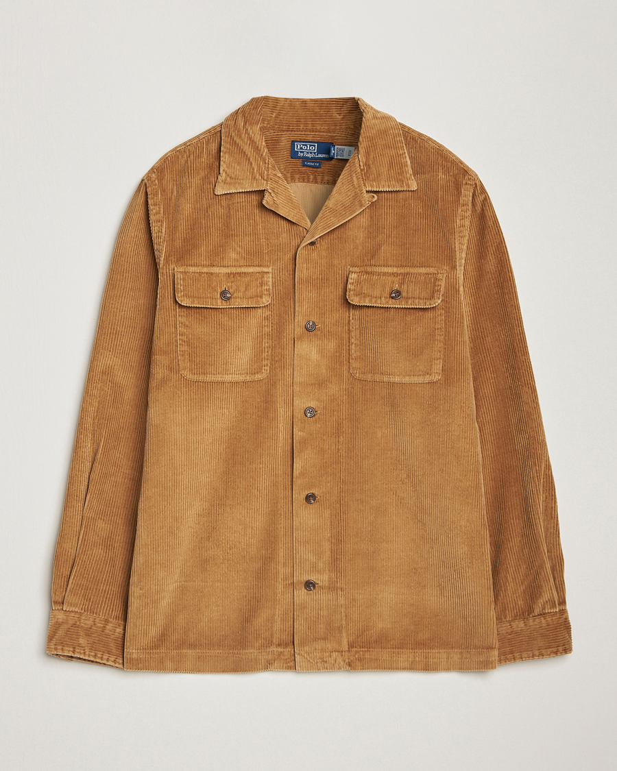 Men | Shirts | Polo Ralph Lauren | Corduroy Western Shirt Rustic Tan