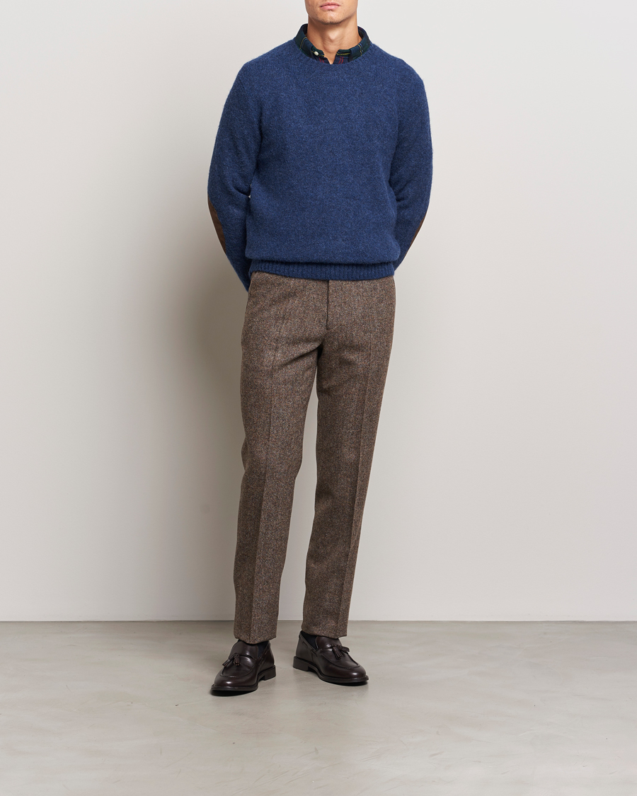 Men | Sweaters & Knitwear | Polo Ralph Lauren | Heavy Knitted Sweater Midnight Navy Heather