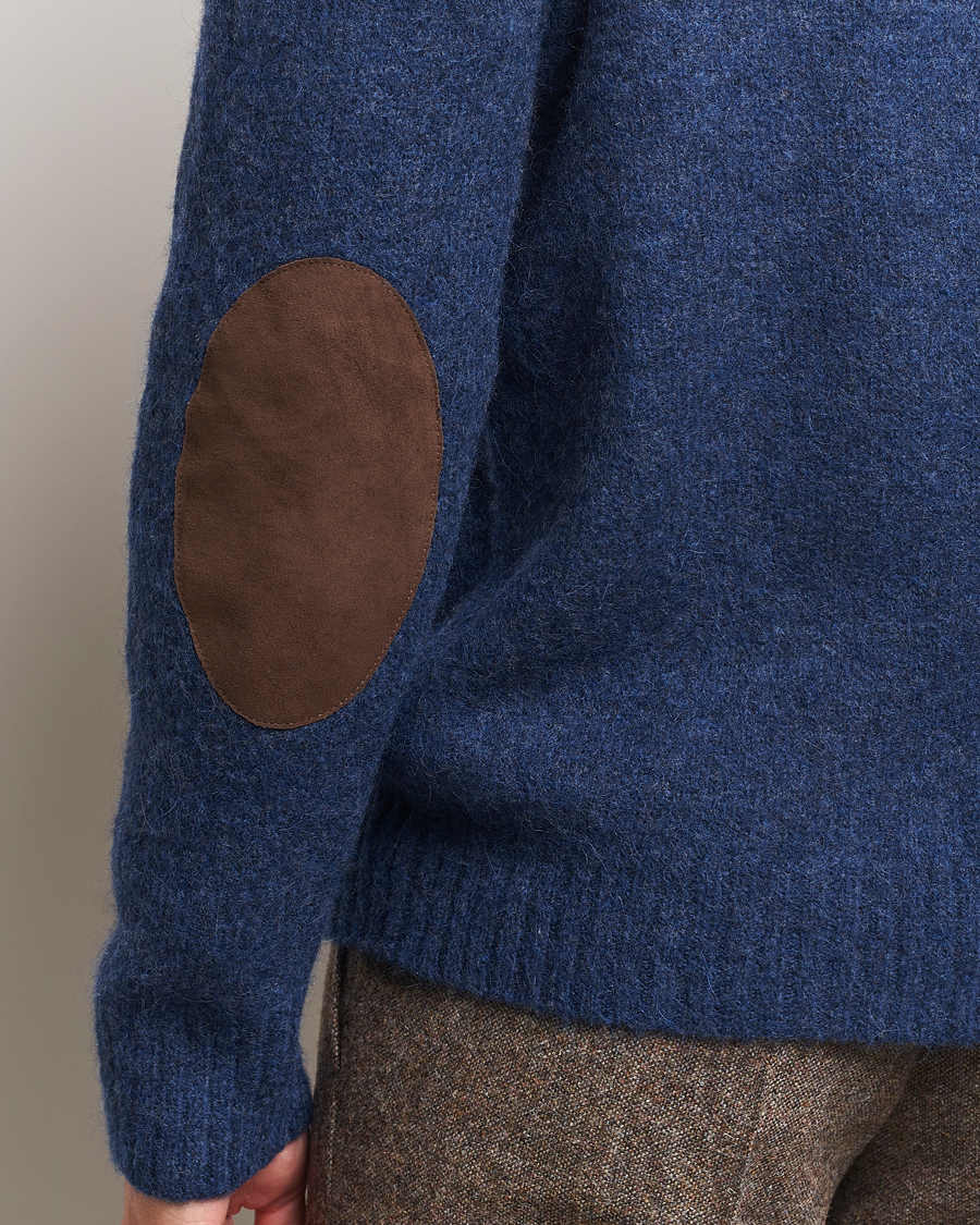 Men | Sweaters & Knitwear | Polo Ralph Lauren | Heavy Knitted Sweater Midnight Navy Heather