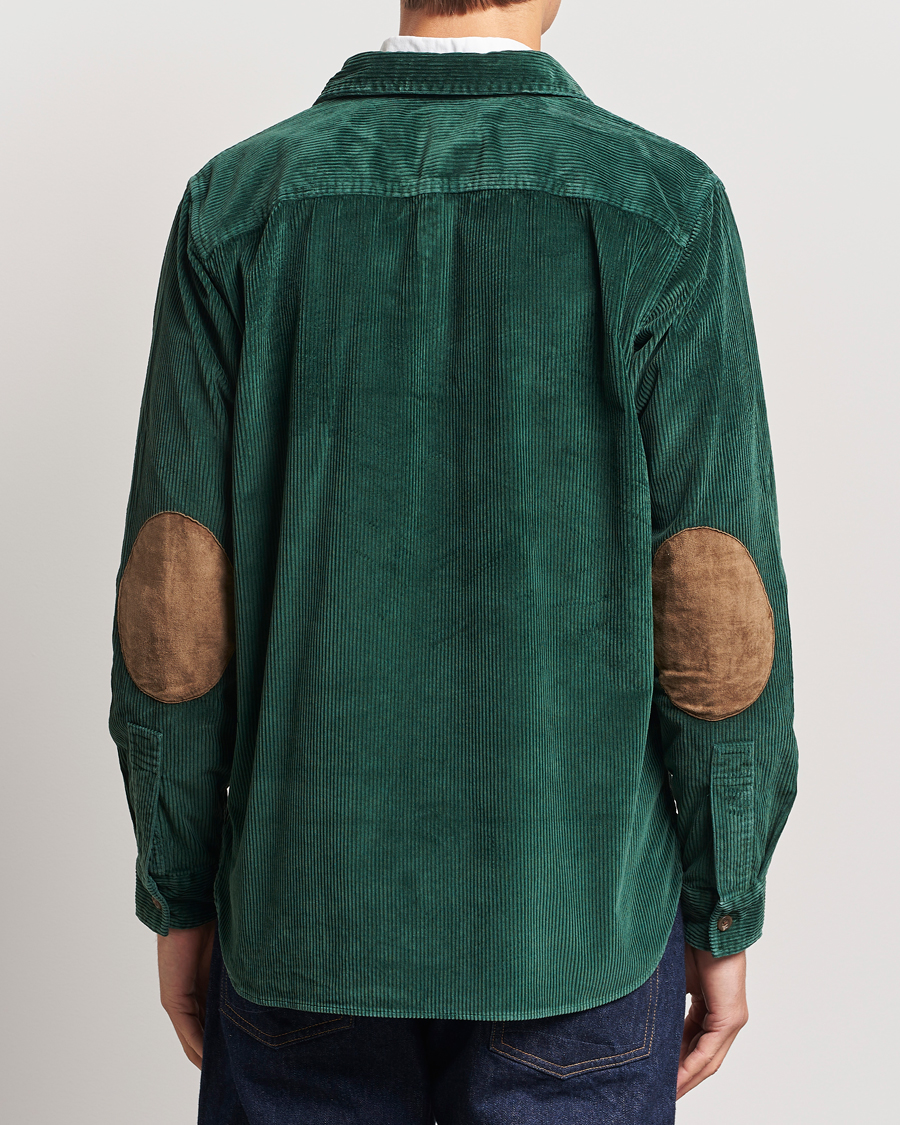 Men | Shirts | Polo Ralph Lauren | Corduroy Patch Shirt Moss Agate