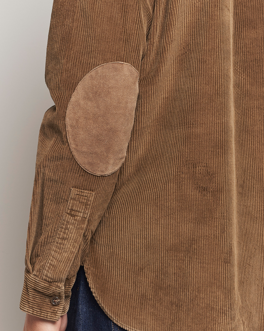 Men | Shirts | Polo Ralph Lauren | Corduroy Patch Shirt York Brown