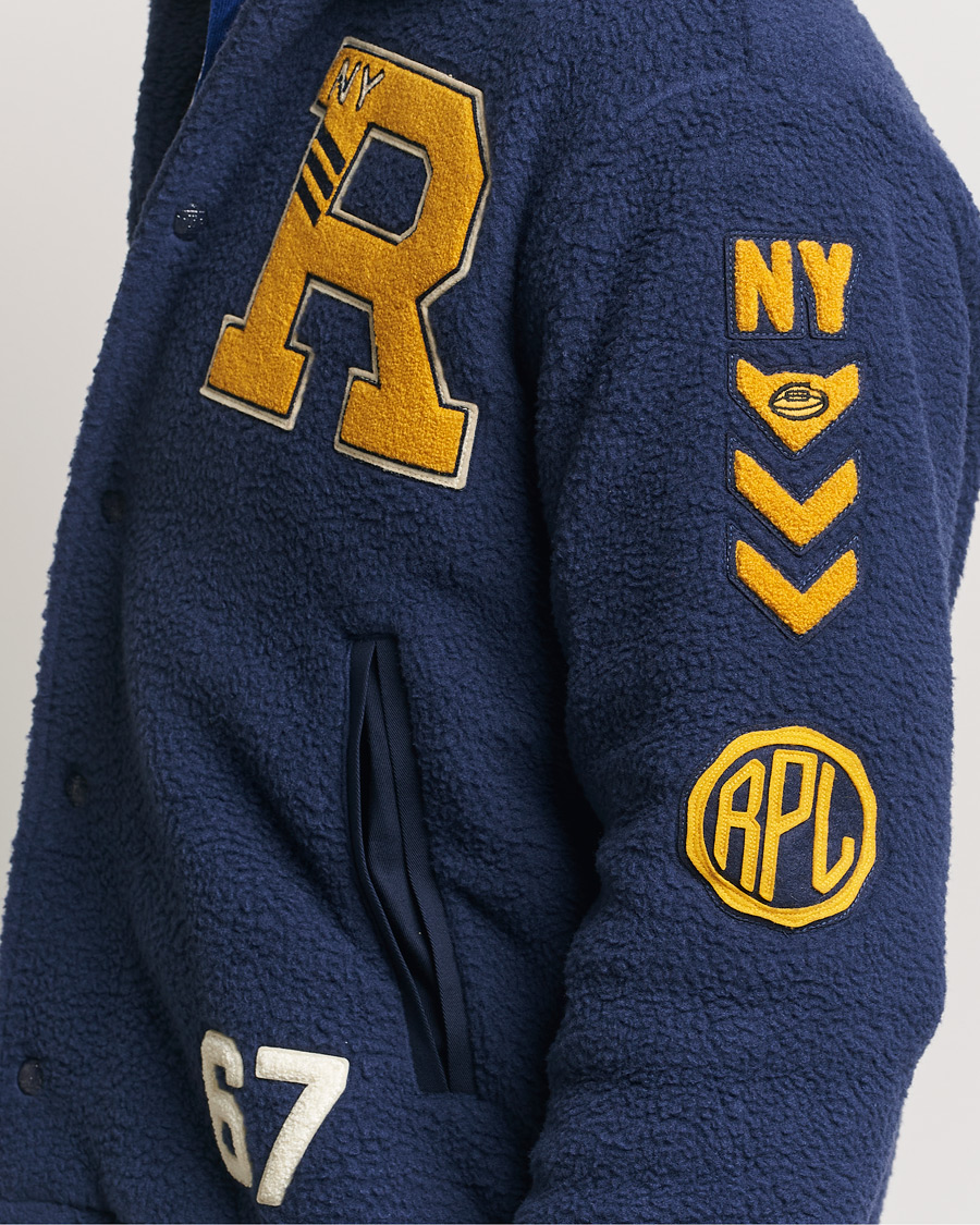 Men | Coats & Jackets | Polo Ralph Lauren | College Baseball Jacket Cruise Navy