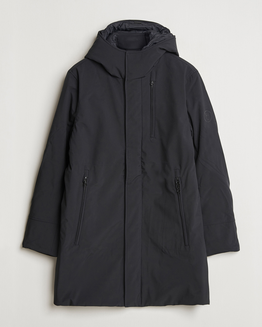 Men | Coats & Jackets | KnowledgeCotton Apparel | Climateshell Padded Jacket Black