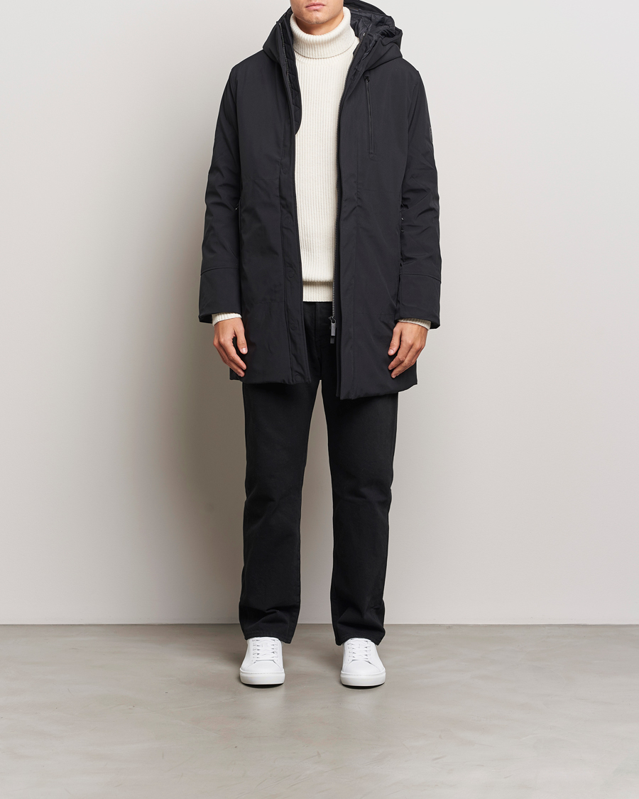 Men | Coats & Jackets | KnowledgeCotton Apparel | Climateshell Padded Jacket Black