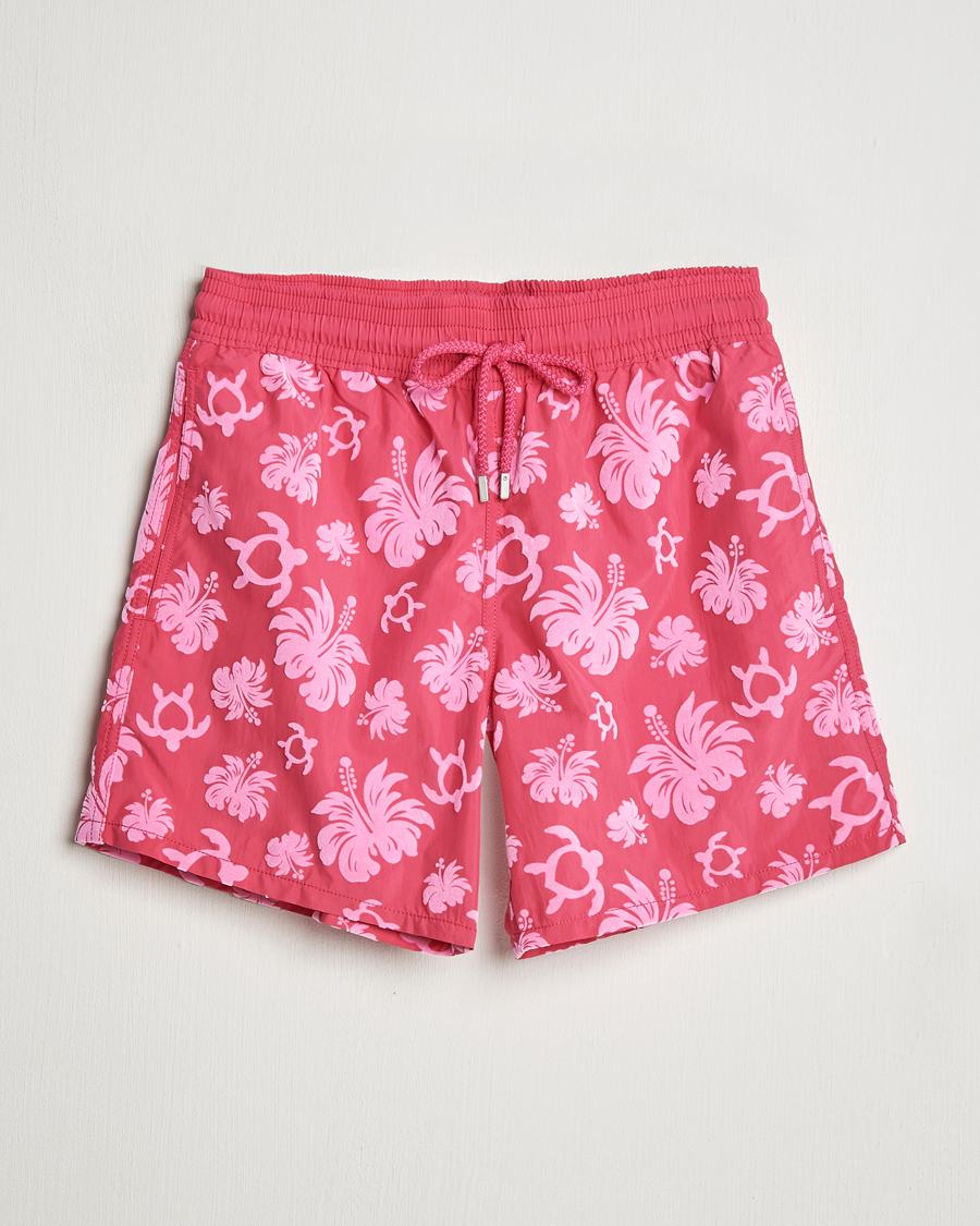 Men | Swimwear | Vilebrequin | Moorea Swim Shorts Groseille