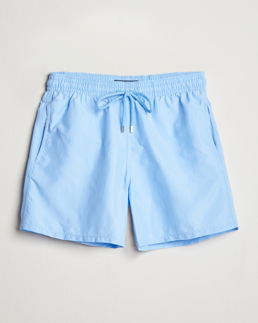 Men | Swimwear | Vilebrequin | Moorea Swim Shorts Fleur De Lin