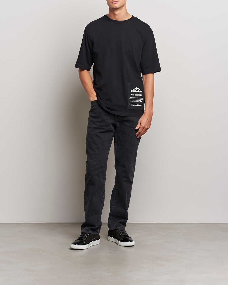 Men | T-Shirts | Dsquared2 | Icon Evolution T-Shirt Black