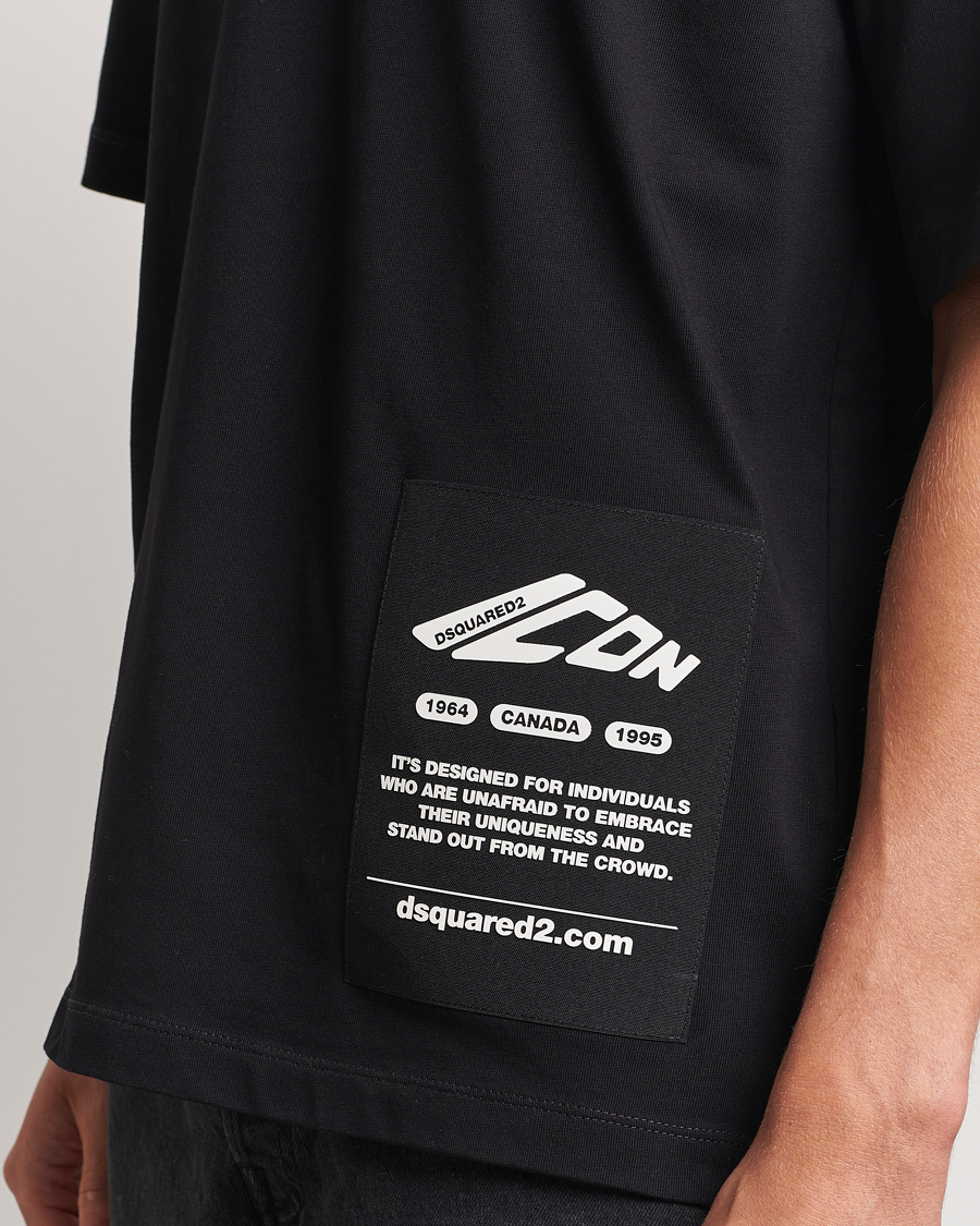 Men | T-Shirts | Dsquared2 | Icon Evolution T-Shirt Black