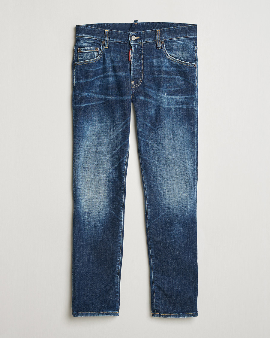 Men | Jeans | Dsquared2 | Skater Jeans Medium Blue