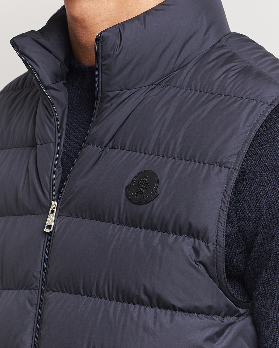 Men | Coats & Jackets | Moncler | Treompan Down Vest Navy