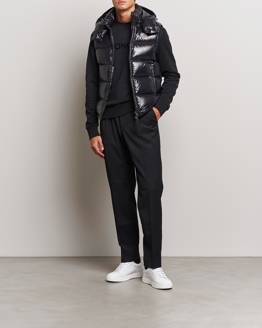 Men | Gilets | Moncler | Bormes Down Vest Black