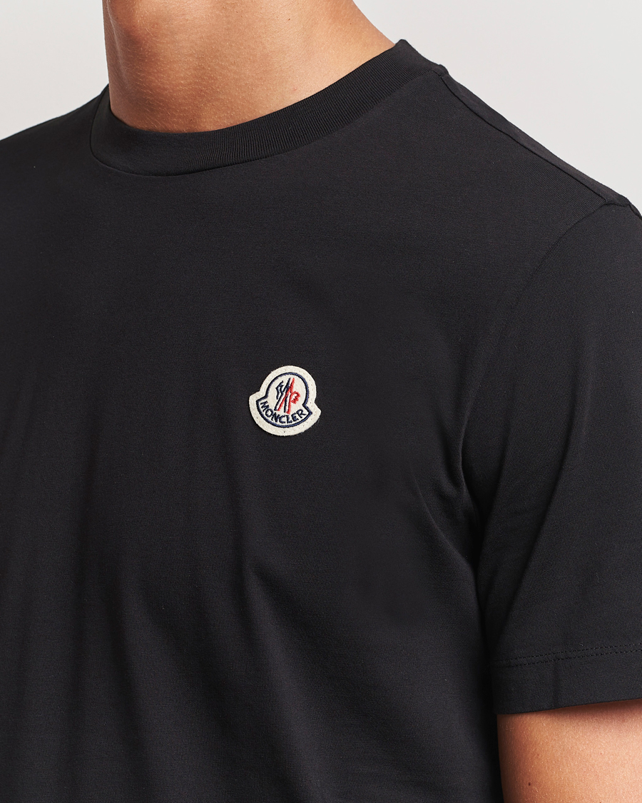 Men | T-Shirts | Moncler | 3-Pack Logo T-Shirt Black