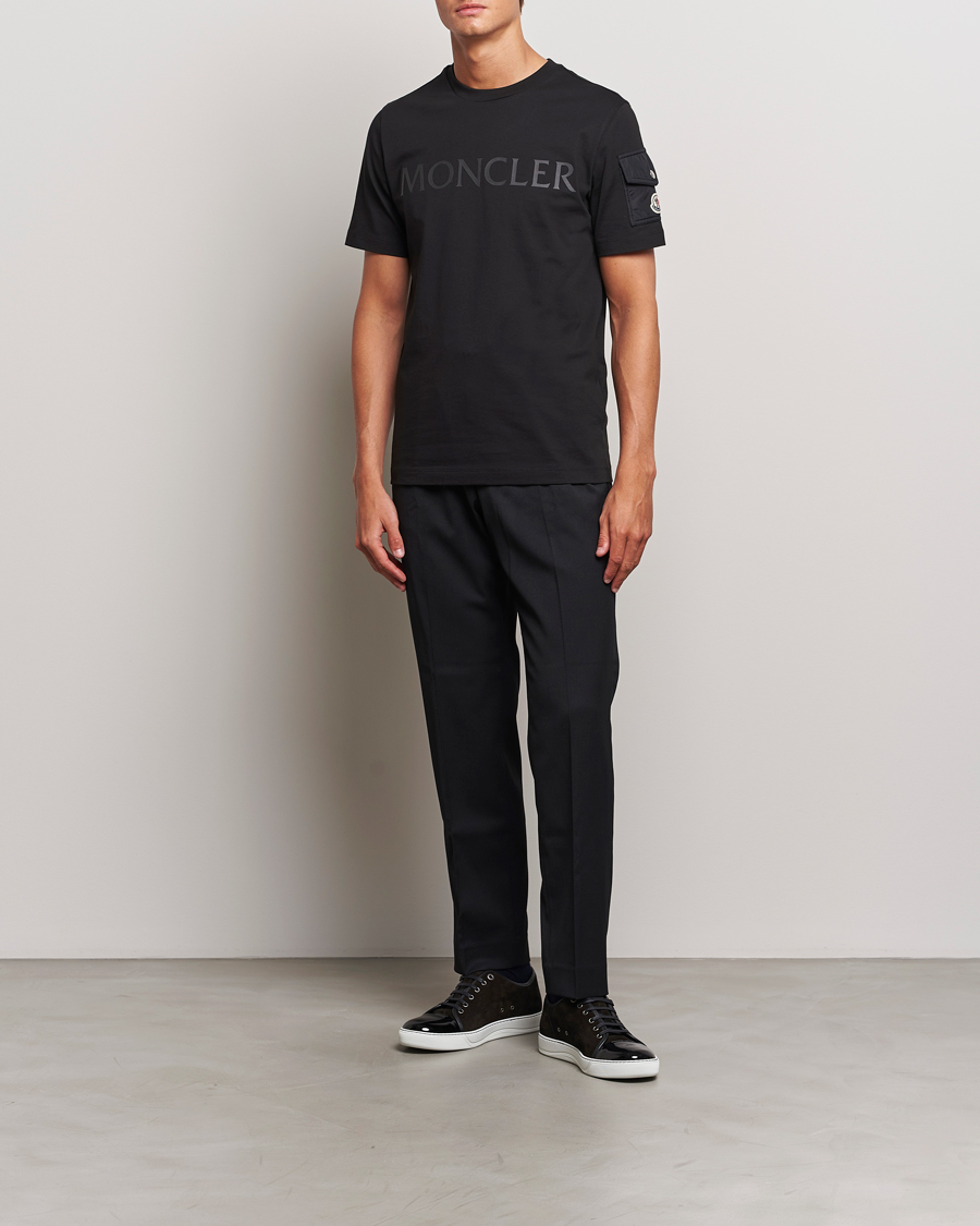 Men | T-Shirts | Moncler | Sleeve Pocket T-Shirt Black