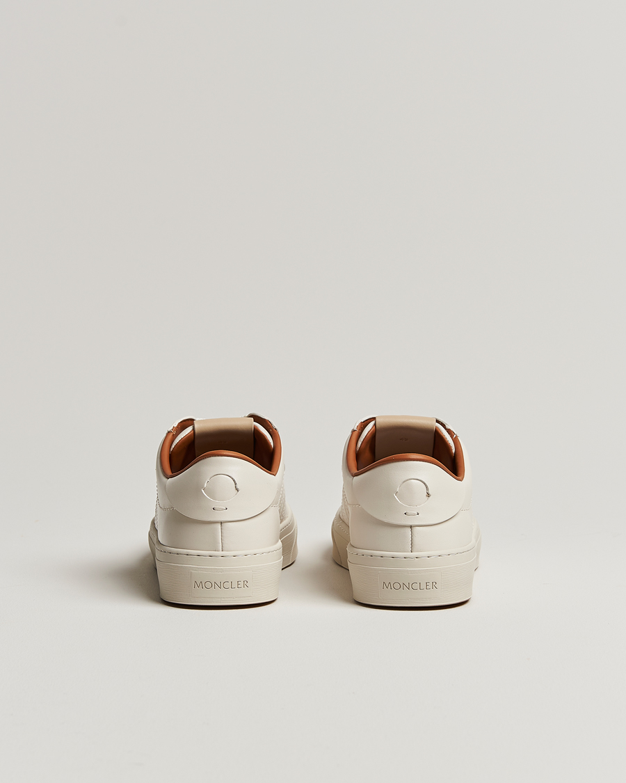 Men | Moncler Monclub Sneakers White Calf | Moncler | Monclub Sneakers White Calf