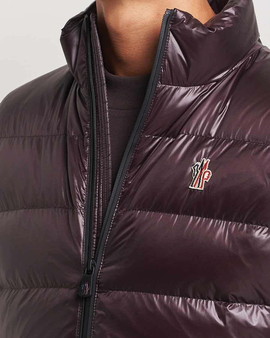 Men | Coats & Jackets | Moncler Grenoble | Down Vest Brown