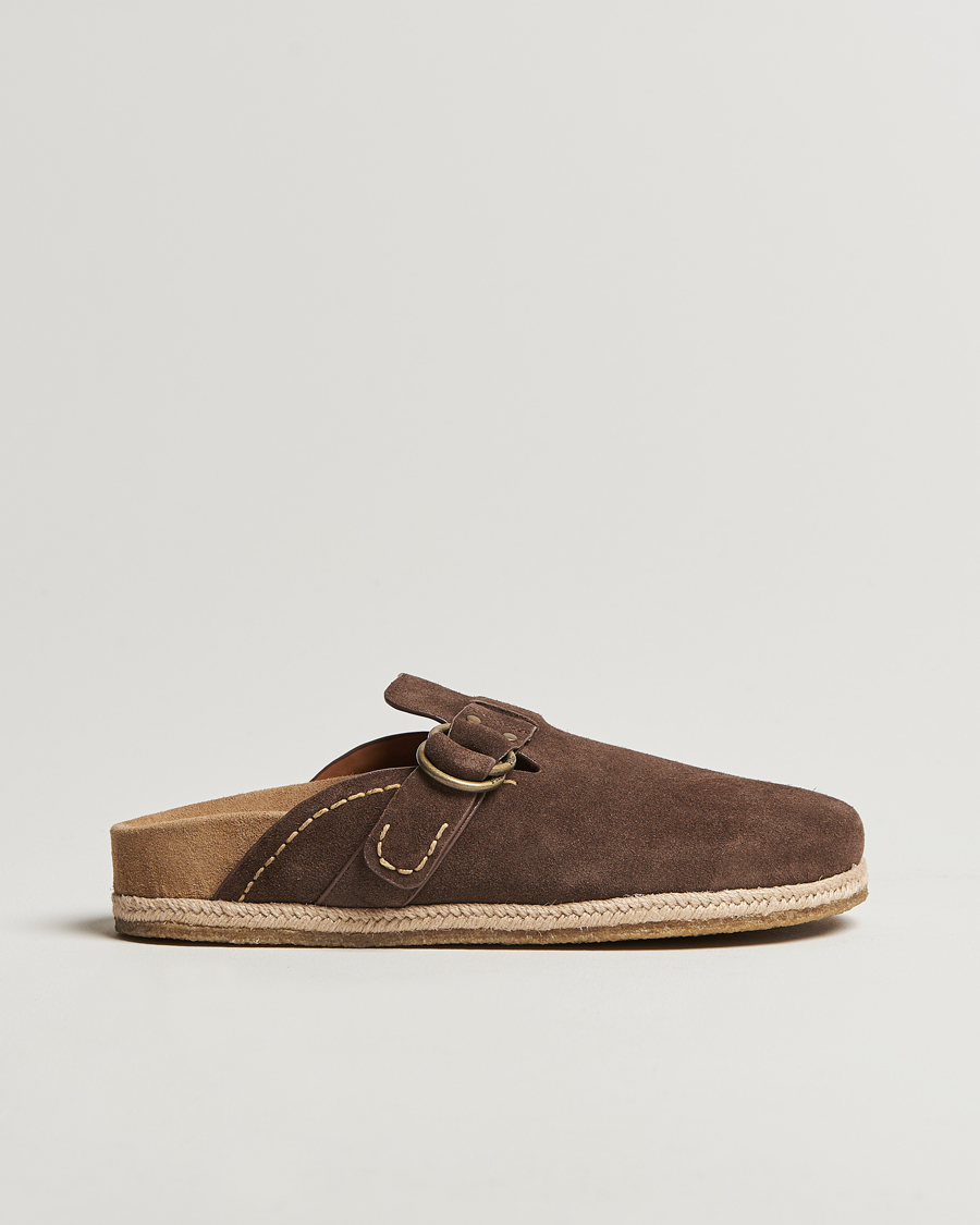 Men | Polo Ralph Lauren Turbach Clog Sandal Chocolate Brown | Polo Ralph Lauren | Turbach Clog Sandal Chocolate Brown