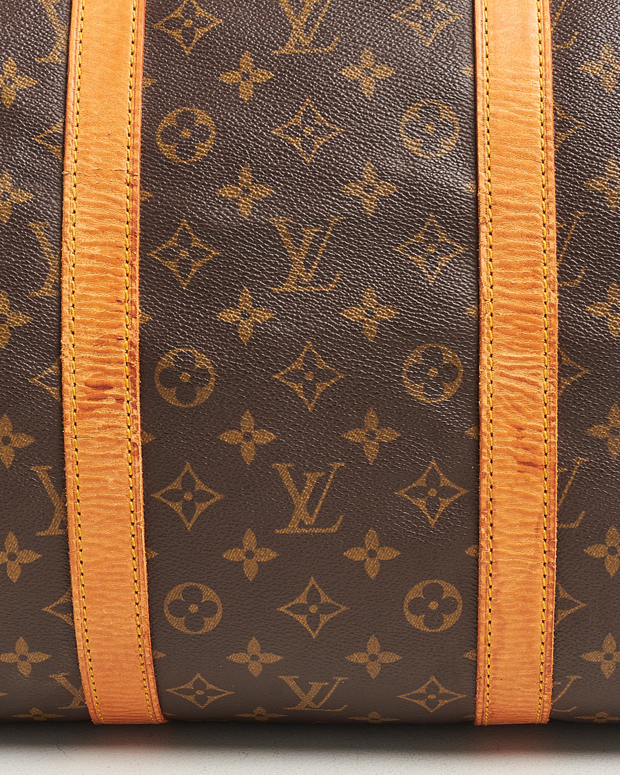 Men | Louis Vuitton Pre-Owned Keepall Bandoulière 55 Monogram | Louis Vuitton Pre-Owned | Keepall Bandoulière 55 Monogram