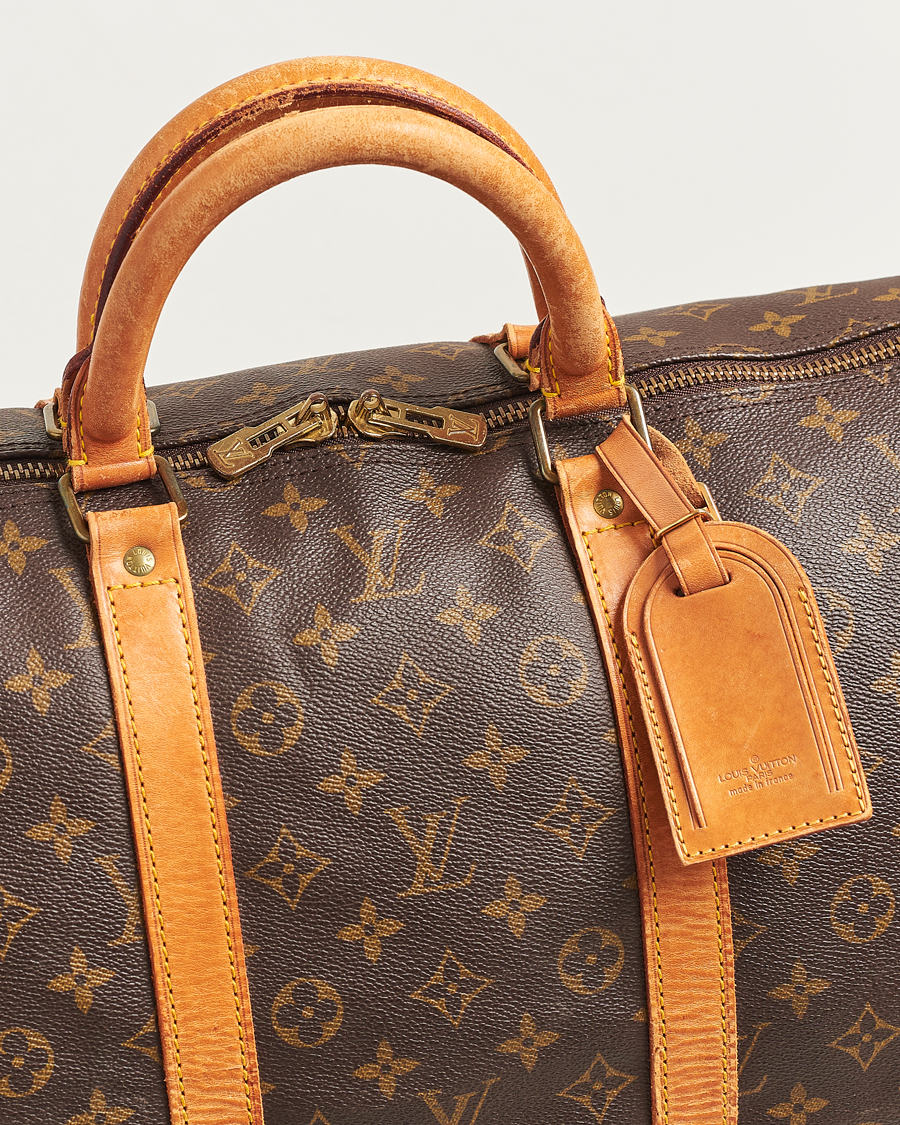 Men | Louis Vuitton Pre-Owned Keepall Bandoulière 55 Monogram | Louis Vuitton Pre-Owned | Keepall Bandoulière 55 Monogram