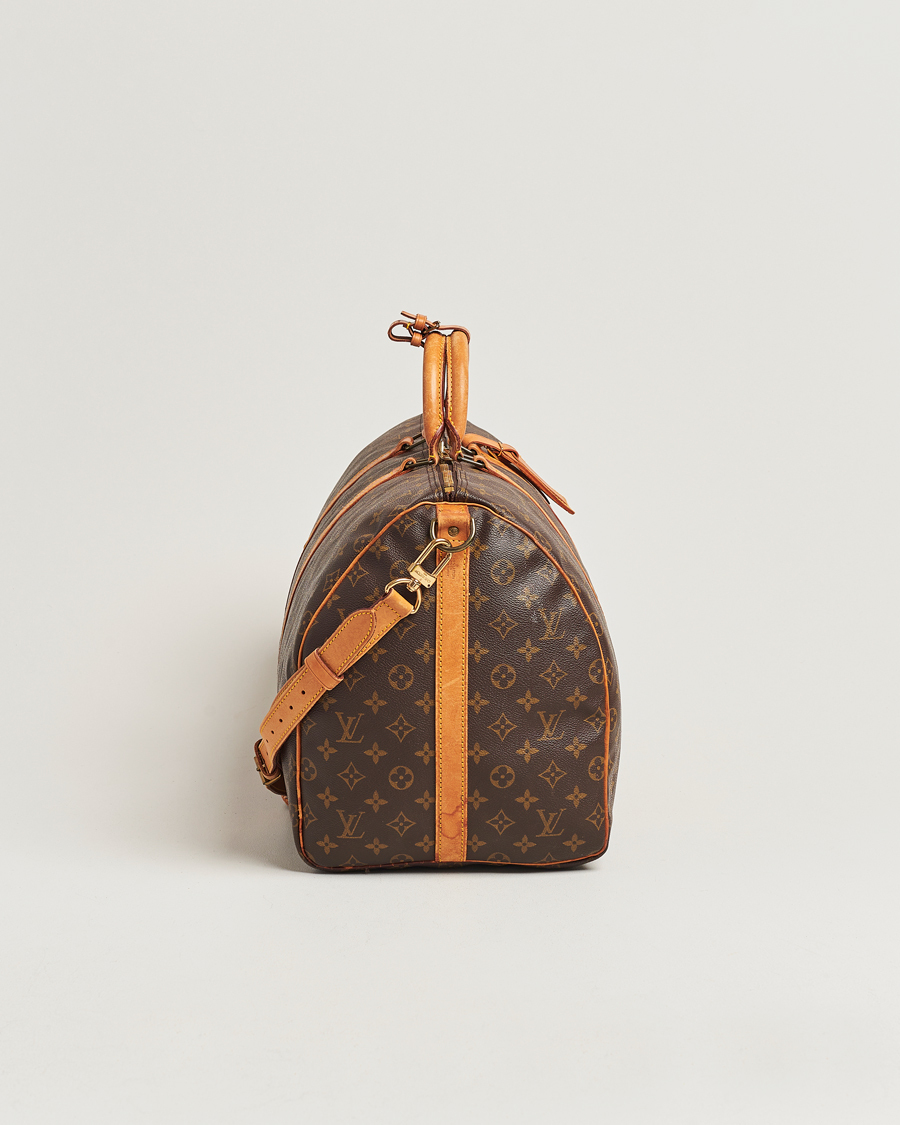 Men | Louis Vuitton Pre-Owned Keepall Bandoulière 55 Monogram | Louis Vuitton Pre-Owned | Keepall Bandoulière 55 Monogram