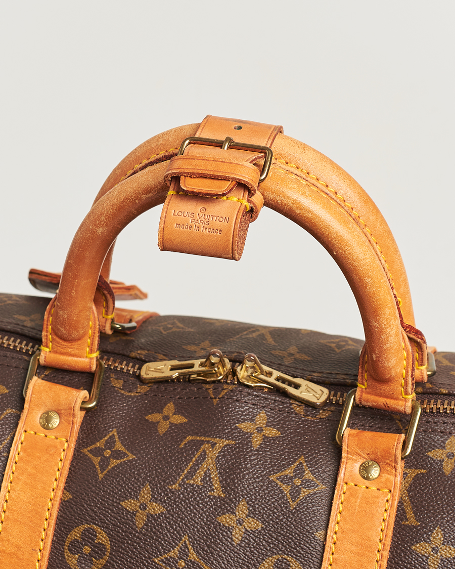 Men | Louis Vuitton Pre-Owned Keepall Bandoulière 55 Monogram | Louis Vuitton Pre-Owned | Keepall Bandoulière 55 Monogram