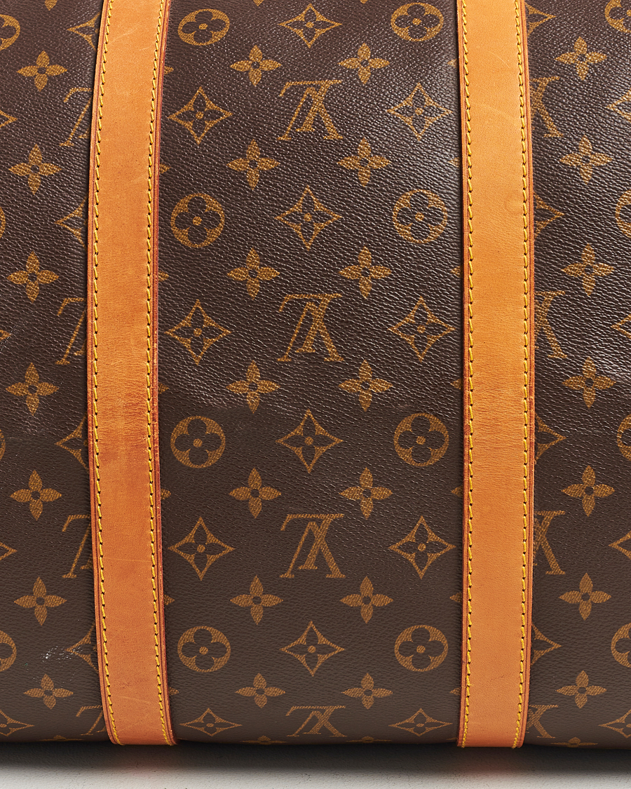 Men | Louis Vuitton Pre-Owned Keepall Bandoulière 55 Monogram  | Louis Vuitton Pre-Owned | Keepall Bandoulière 55 Monogram 