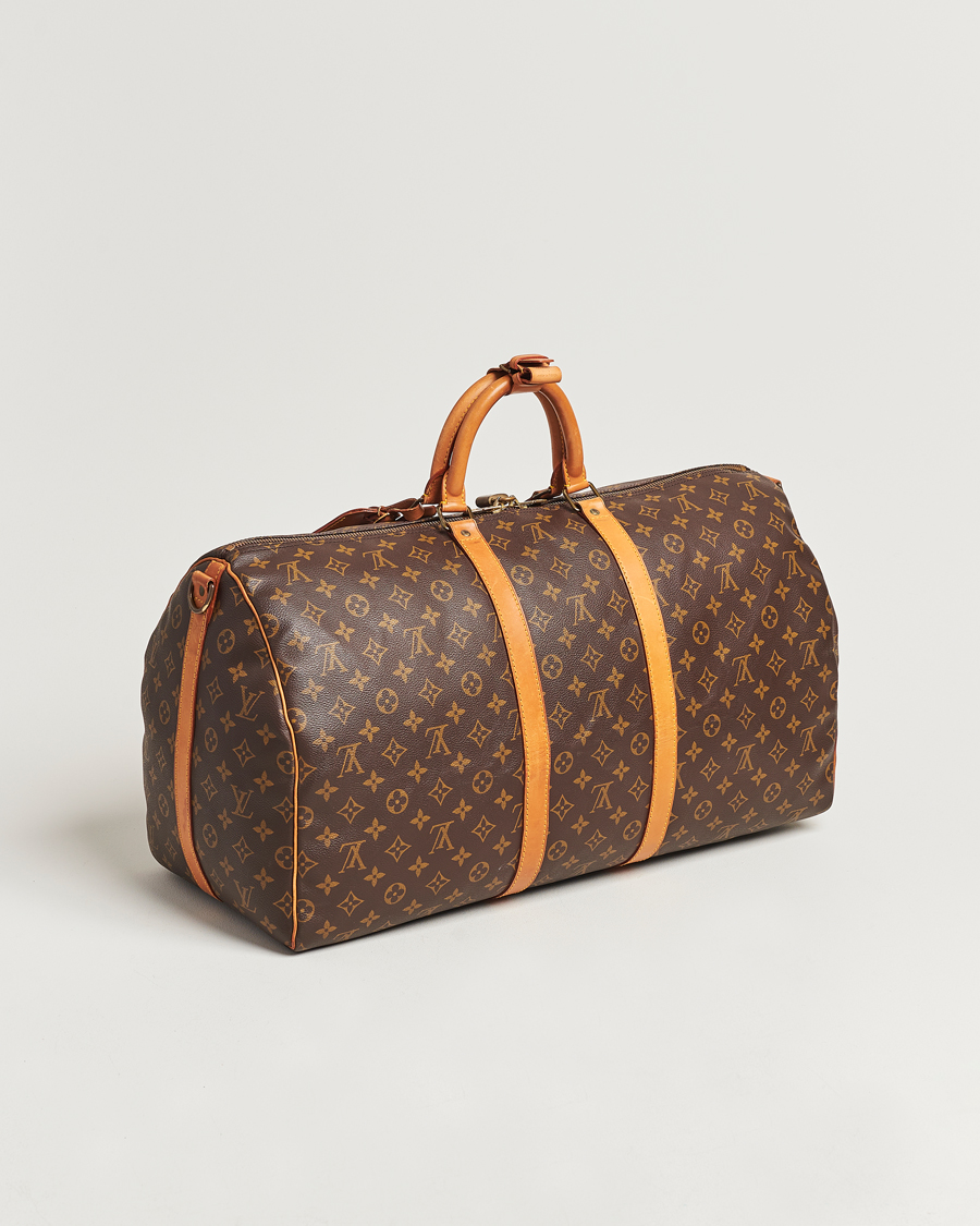 Men | Louis Vuitton Pre-Owned Keepall Bandoulière 55 Monogram  | Louis Vuitton Pre-Owned | Keepall Bandoulière 55 Monogram 