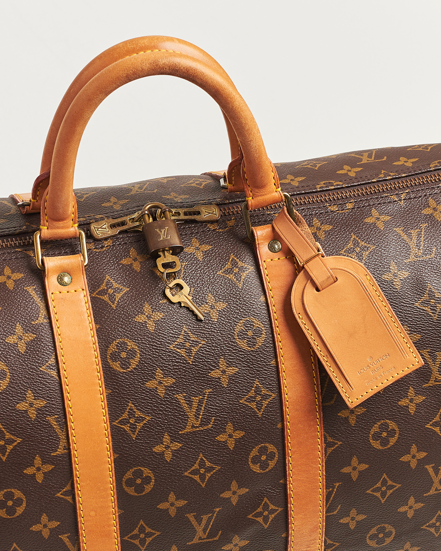 Men | Louis Vuitton Pre-Owned Keepall Bandoulière 55 Monogram  | Louis Vuitton Pre-Owned | Keepall Bandoulière 55 Monogram 