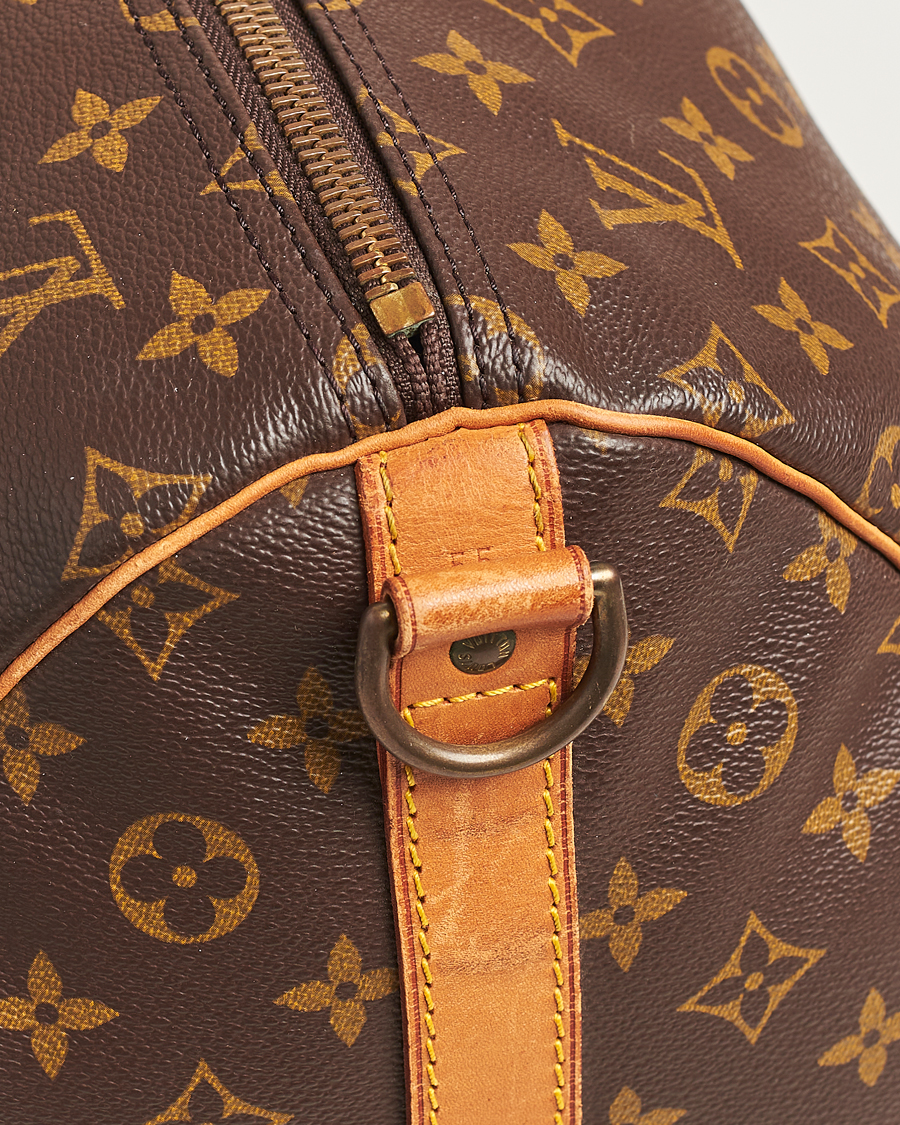 Men | Louis Vuitton Pre-Owned Keepall Bandoulière 55 Monogram  | Louis Vuitton Pre-Owned | Keepall Bandoulière 55 Monogram 