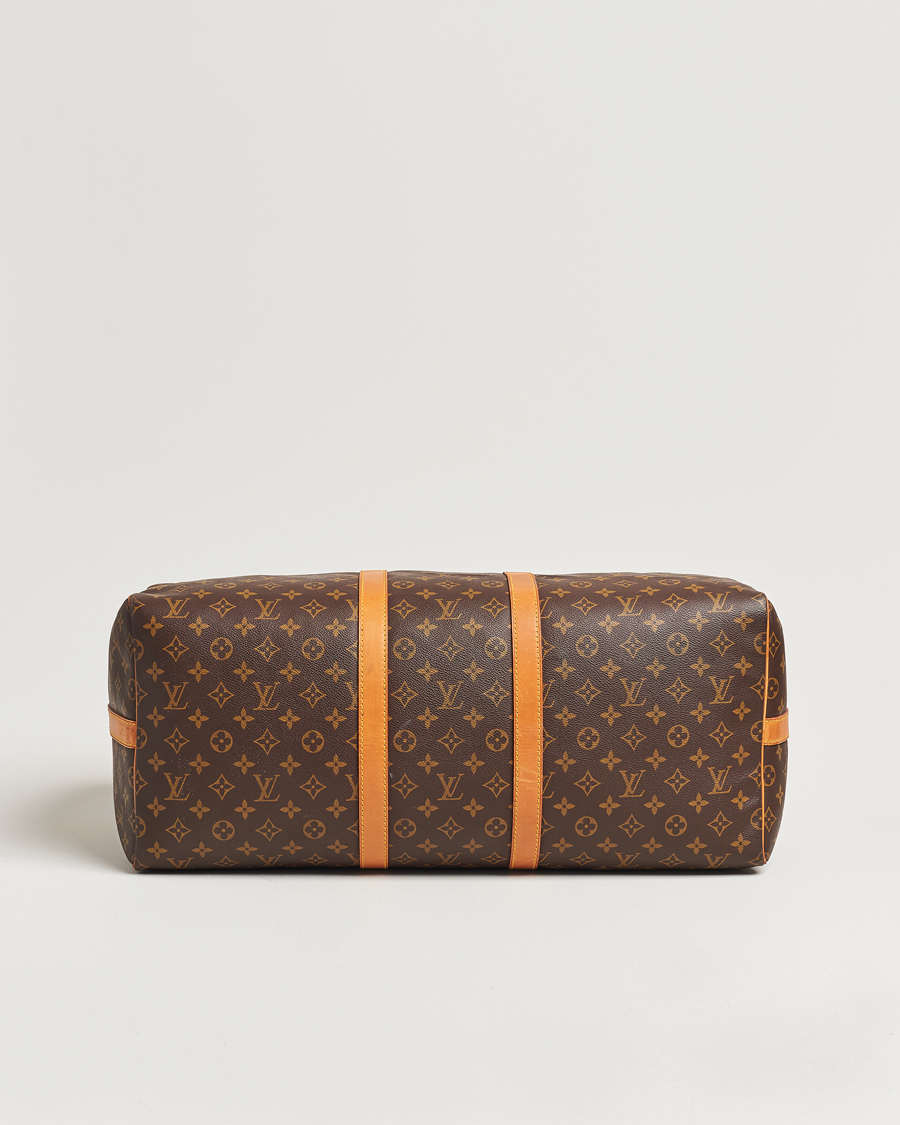 Men | Louis Vuitton Pre-Owned Keepall Bandoulière 55 Monogram  | Louis Vuitton Pre-Owned | Keepall Bandoulière 55 Monogram 