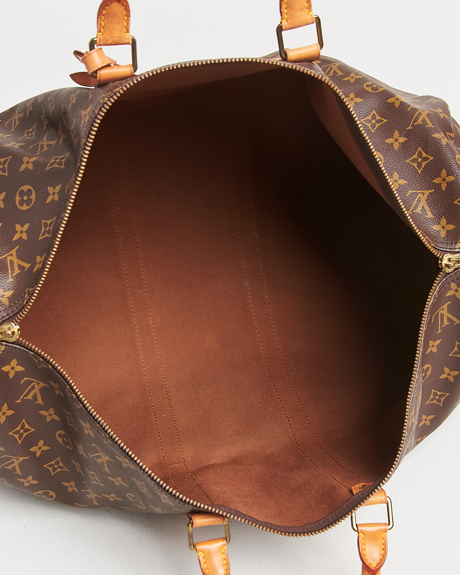 Men | Louis Vuitton Pre-Owned Keepall Bandoulière 55 Monogram  | Louis Vuitton Pre-Owned | Keepall Bandoulière 55 Monogram 
