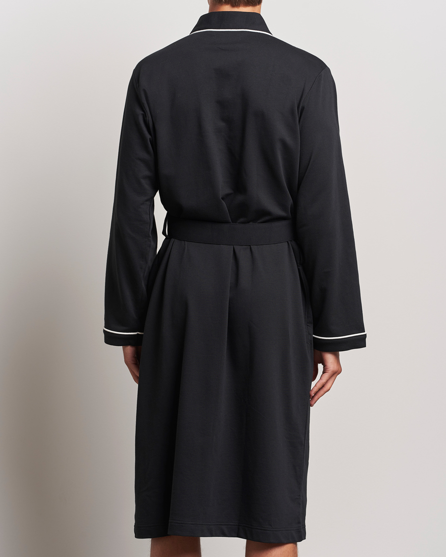 Men | Polo Ralph Lauren Cotton Jersey Robe Black | Polo Ralph Lauren | Cotton Jersey Robe Black