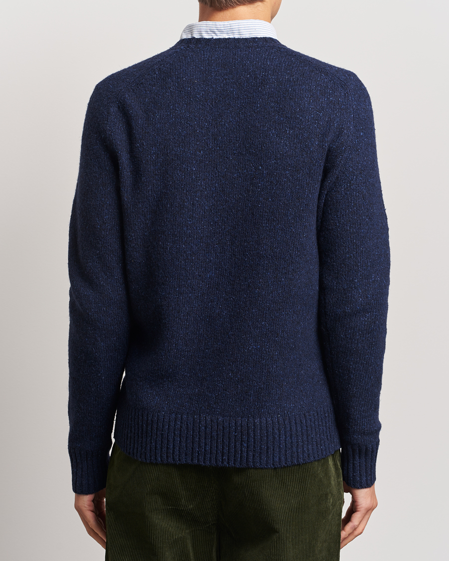 Men | Sweaters & Knitwear | Polo Ralph Lauren | Donegal Sweater Ancient Navy