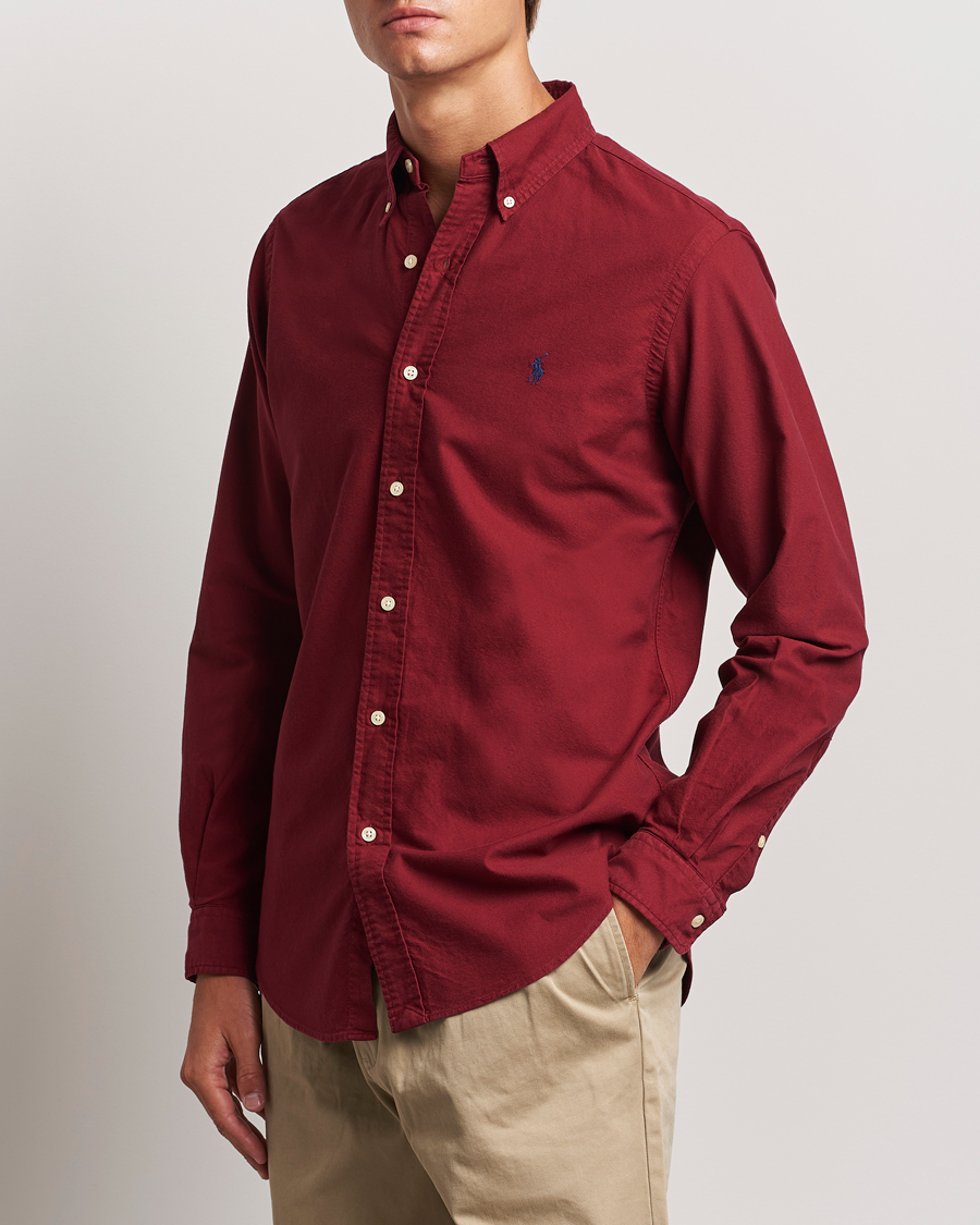 Men | Shirts | Polo Ralph Lauren | Custom Slim Fit Oxford Shirt Red Carpet