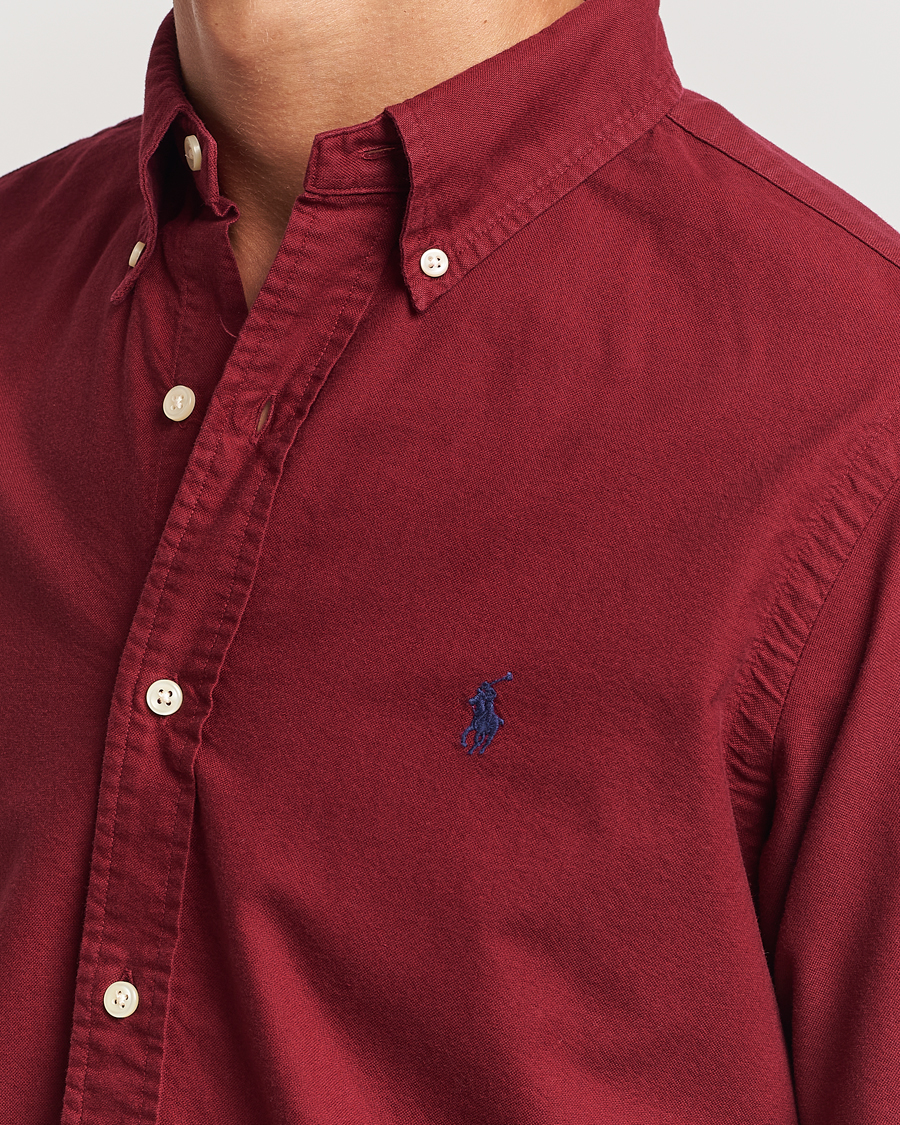 Men | Shirts | Polo Ralph Lauren | Custom Slim Fit Oxford Shirt Red Carpet