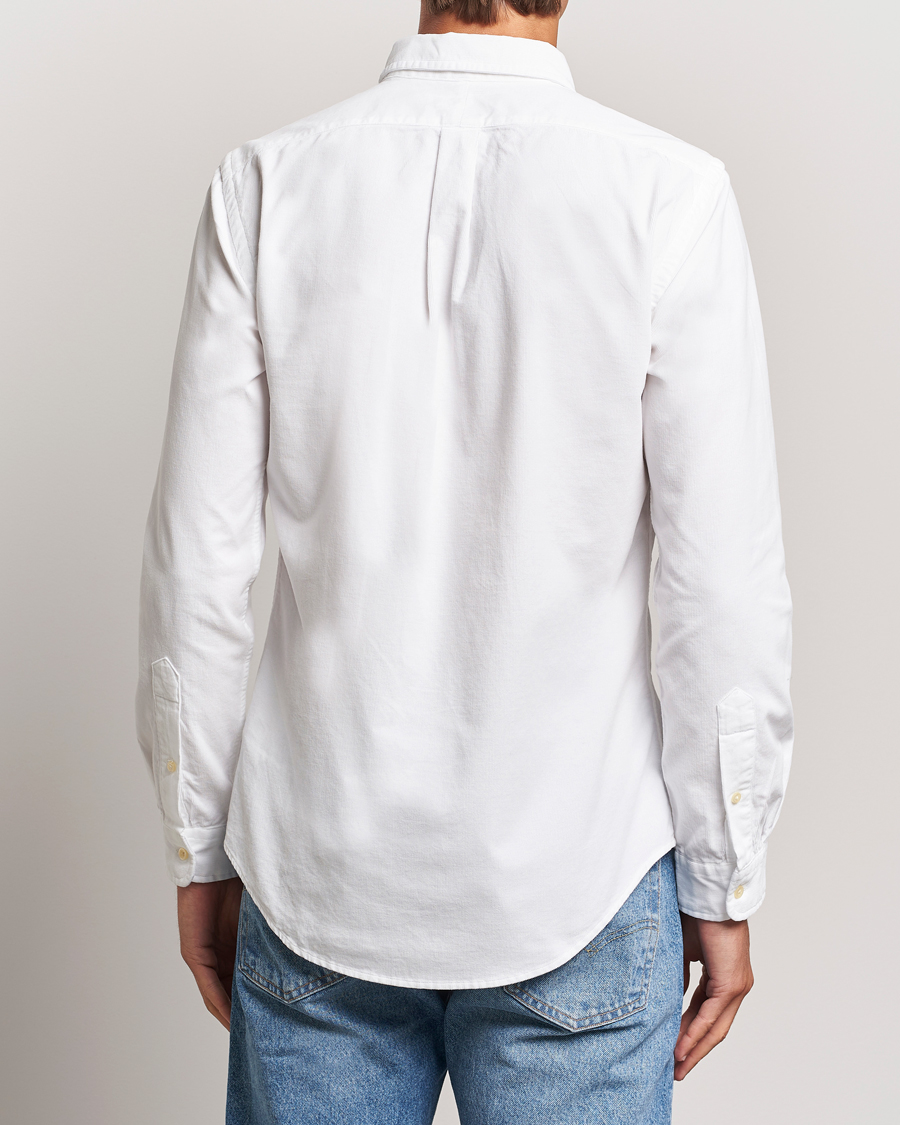 Men | Shirts | Polo Ralph Lauren | Slim Fit Corduroy Shirt White