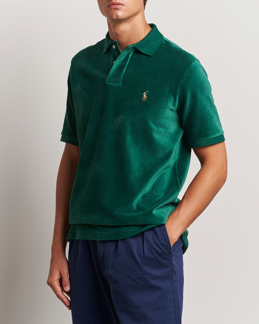 Men | Polo Shirts | Polo Ralph Lauren | Corduroy Polo Moss Agate